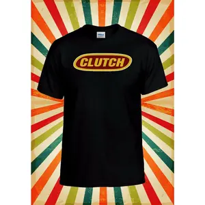 Clutch Classic Logo Stoner Rock Band Men Women Vest Tank Top Unisex T Shirt