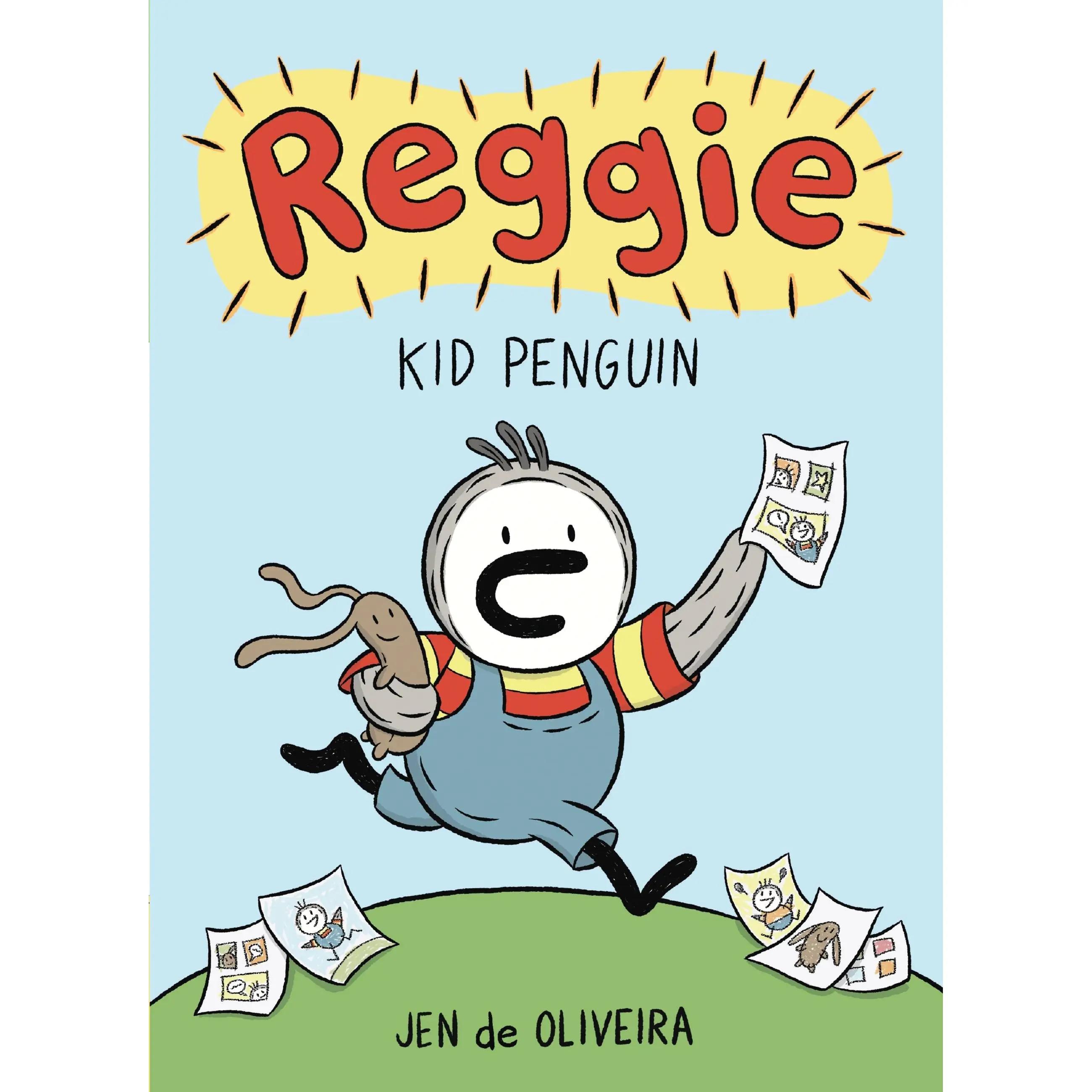 Reggie: Kid Penguin (A Graphic Novel) by Jen de Oliveira [Hardcover Book]