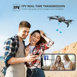 2026 3 Battery V13 RC Drone 6K HD Dual Camera WiFi FPV Foldable Quadcopter Camera Drone ,Logistic is randomly sent by UPS/USPS/GOFO/UNI/FEDEX