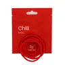 TIY Chili Basic Hair Tie - 34 Inches Red Customizable Hair Tie for Any Hair Type - 13x Stronger & 2x Stretchier Than Regular Hair Ties Red Hair Accessories Thick Hair Ties