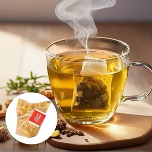 Chicory & Gardenia Herbal Tea 20 Bags Ready-to-Eat Orange Peel & Chrysanthemum Cool Relief Heat Vegan Healthy Beverage organization gift tea bag healthy vegan