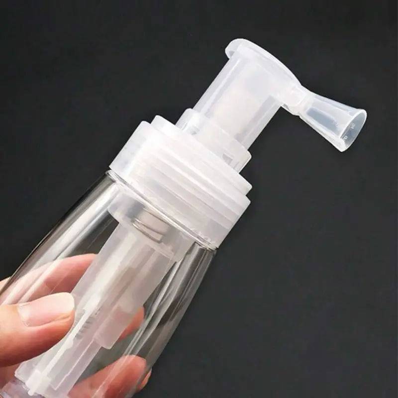Powder Spray Bottle - Clear Plastic Refillable Container for Easy Application