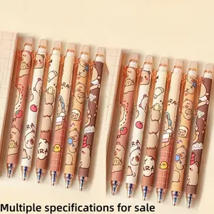 6-Pack/12-Pack Erasable Gel Pens, Extendable Design, Blue Ink, Smooth Writing, Quick-Dry Office Supplies, Elegant Pen
