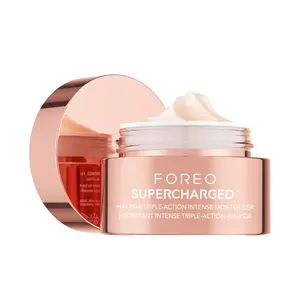 FOREO SUPERCHARGED HA+PGA Face Moisturizer - Wrinkle Cream for Face - Hyaluronic Acid & Squalane - Vegan - Cruelty & Gluten Free - Clean Skincare