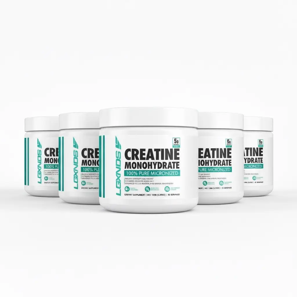 LGXNDS 5 Pack | Micronized Creatine Monohydrate | 5g Per Serving 30 Servings Per Tub | Unflavored Best Value Bulk Supply summerwins