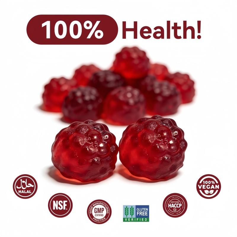 SDRXDE Sugar-Free Cranberry Probiotic & Collagen Gummies for Women, Individually Wrapped Daily Wellness Support c e vitamins Organic Liposomal Lymphatic Triple Herbal Health Drops alpha 10-in-1 shilajit gummies healthy age zeaxanthin vitamin d3 k2 mk7 pm