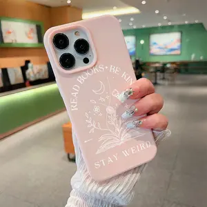 Liquid Light Book Pattern Printed Tpu Anti-Drop Protective Case for iPhone 6/7/8/x/XS/XR/XS Max/11/12/13/14/15/16/17 Pro Max, Accessories