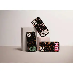 Custom Personalized Monogram Tortoise iPhone Case.Suitable for iPhone 17 Pro Max, 16 Plus, iPhone 15 Pro, iPhone 14 Pro, iPhone 13 Pro, iPhone 12.Holiday gift