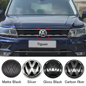 Volkswagen Front & Rear Emblems for Tiguan 2017-2020, Grille Emblem Trunk Badge Replacement Parts, High-Quality Car Accessories
