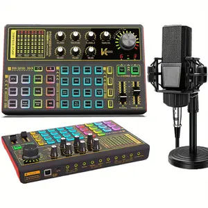 New K300 Podcast Equipment Bundle Podcast Computer sound card