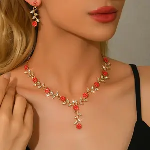 3 pieces wedding jewelry for brides