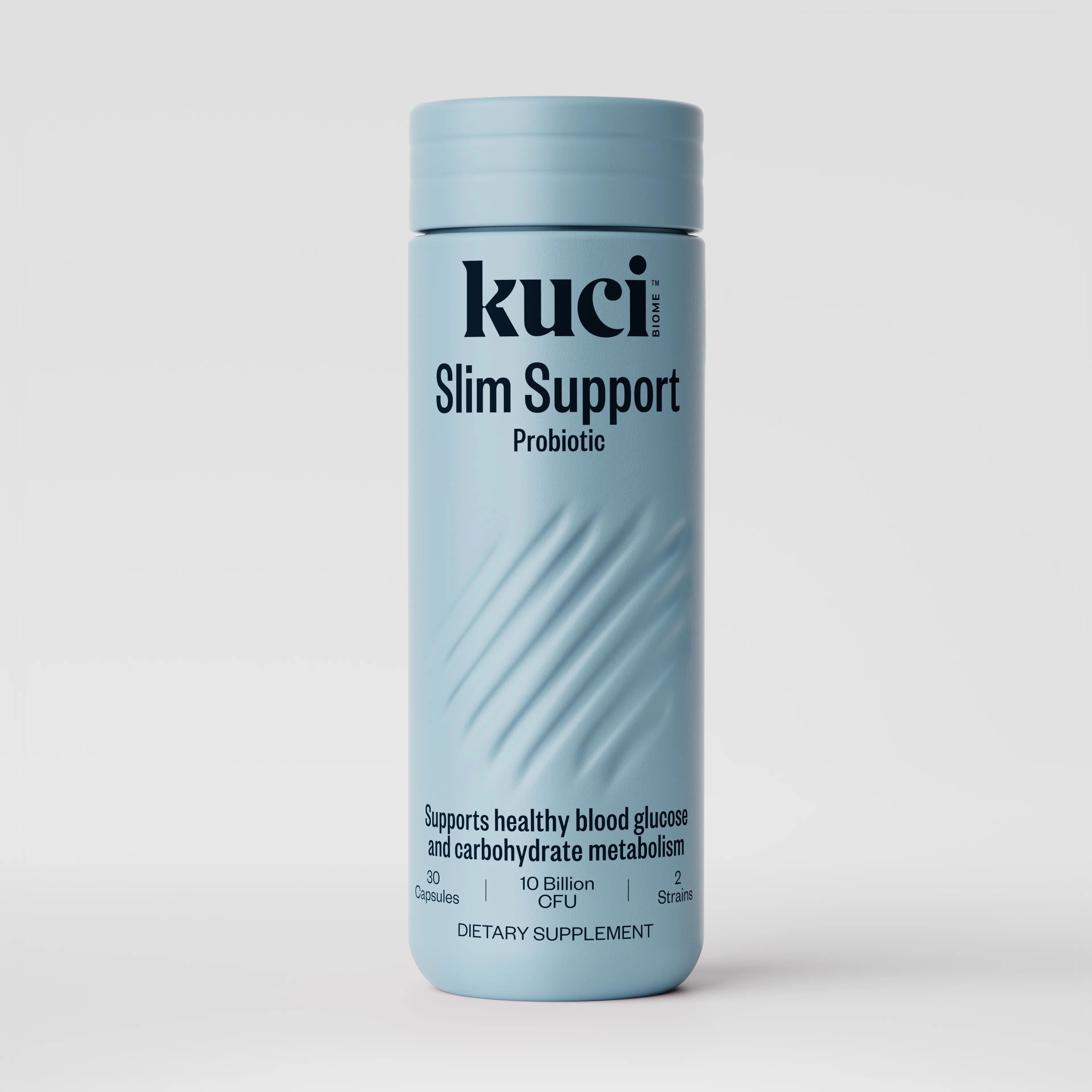 Kuci Slim Support Probiotic for Women, Daily Gut & Wellness Support with B. breve, Akkermansia Postbiotic, Chromium and Beta-Glucan, 30 Capsules