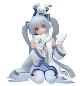 Vocaloid Snow Miku Sky Town 10th Version Noodle Stopper Statue