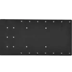 Sea Brackets Minn Kota Quest 20" Straight Trolling Motor Plate Black