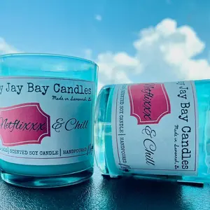 Netflixxx & Chill Scented Soy Candle by May Jay Bay Candles