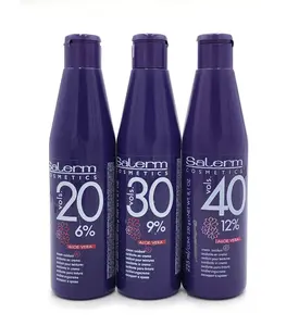 Salerm Aloe Vera Cream Oxidant 8.1 oz Banana Haircare