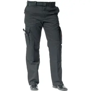 Black - 9 Pocket EMT Pants - Polyester Cotton Twill - Cargo Work Trousers - Womens