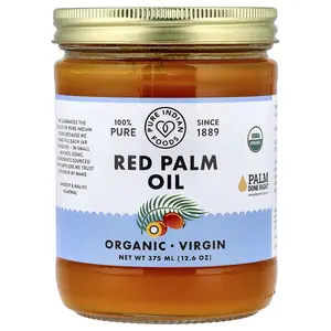 Pure Indian Foods Red Palm Oil, 12.6 oz (375 ml)