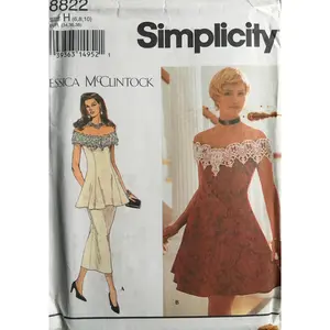 Simplicity 8822 Sewing Pattern (Vintage) UNCUT