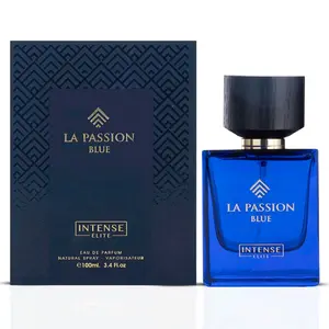 LA Passion Blue for Men EDP - Eau De Parfum 100 ML (3.4 Oz) I By Intense Elite