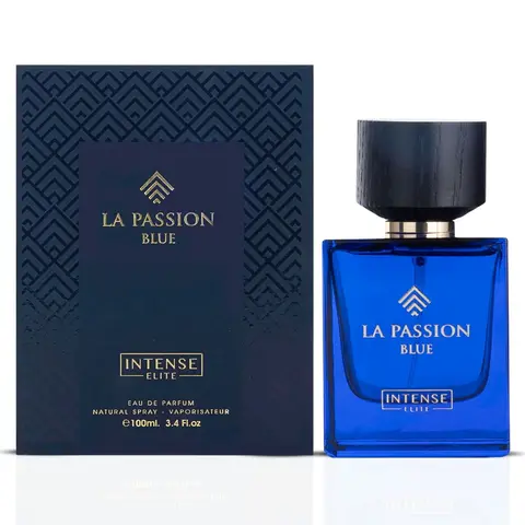 LA Passion Blue for Men EDP - Eau De Parfum 100 ML (3.4 Oz) I By Intense Elite