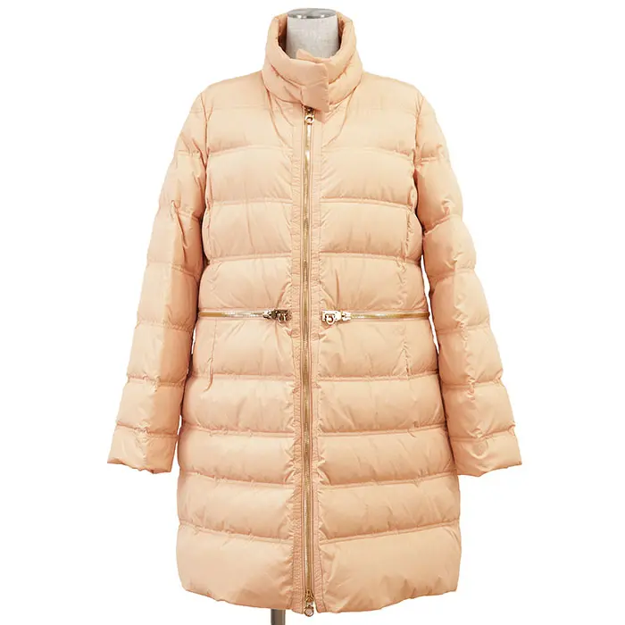 Pre-owned SALVATORE FERRAGAMO Nylon Small Leather Goods Down Coat