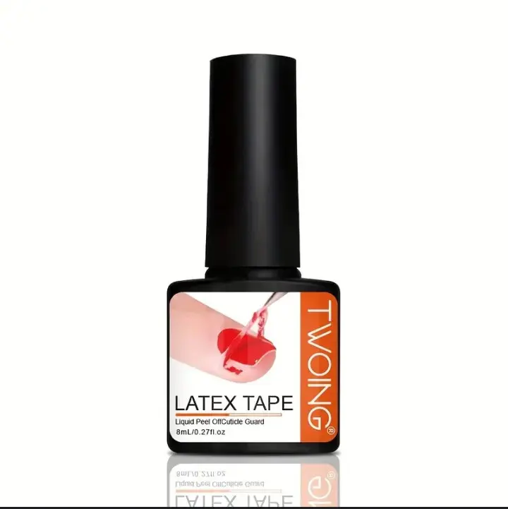 Latex Tape Liquid Peel Off Cuticle Guard for Clean  Smooth Easy Nail Art Manicure or Pedicure Nail Polish
