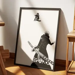 Anime Poster, OP Anime Poster, Law Manga Art, Home Decor, Anime Gift For Fans