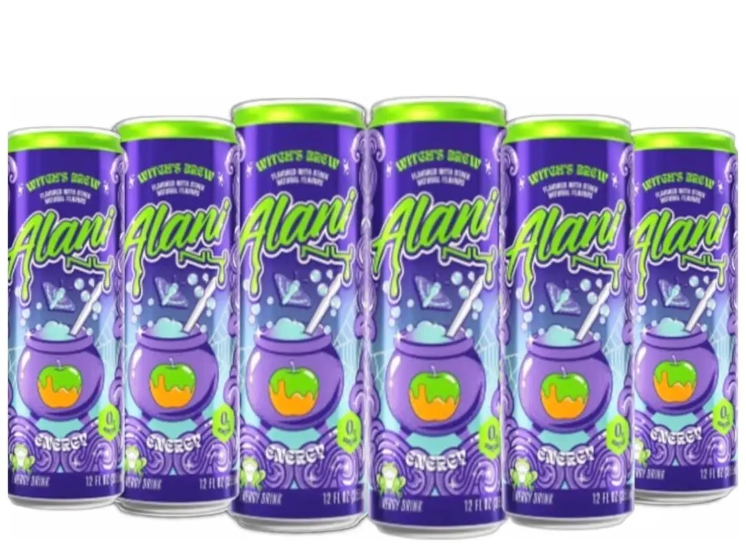 Alani Witches Brew sugar free energy drink Alani Witches Brew sugar free energy drink