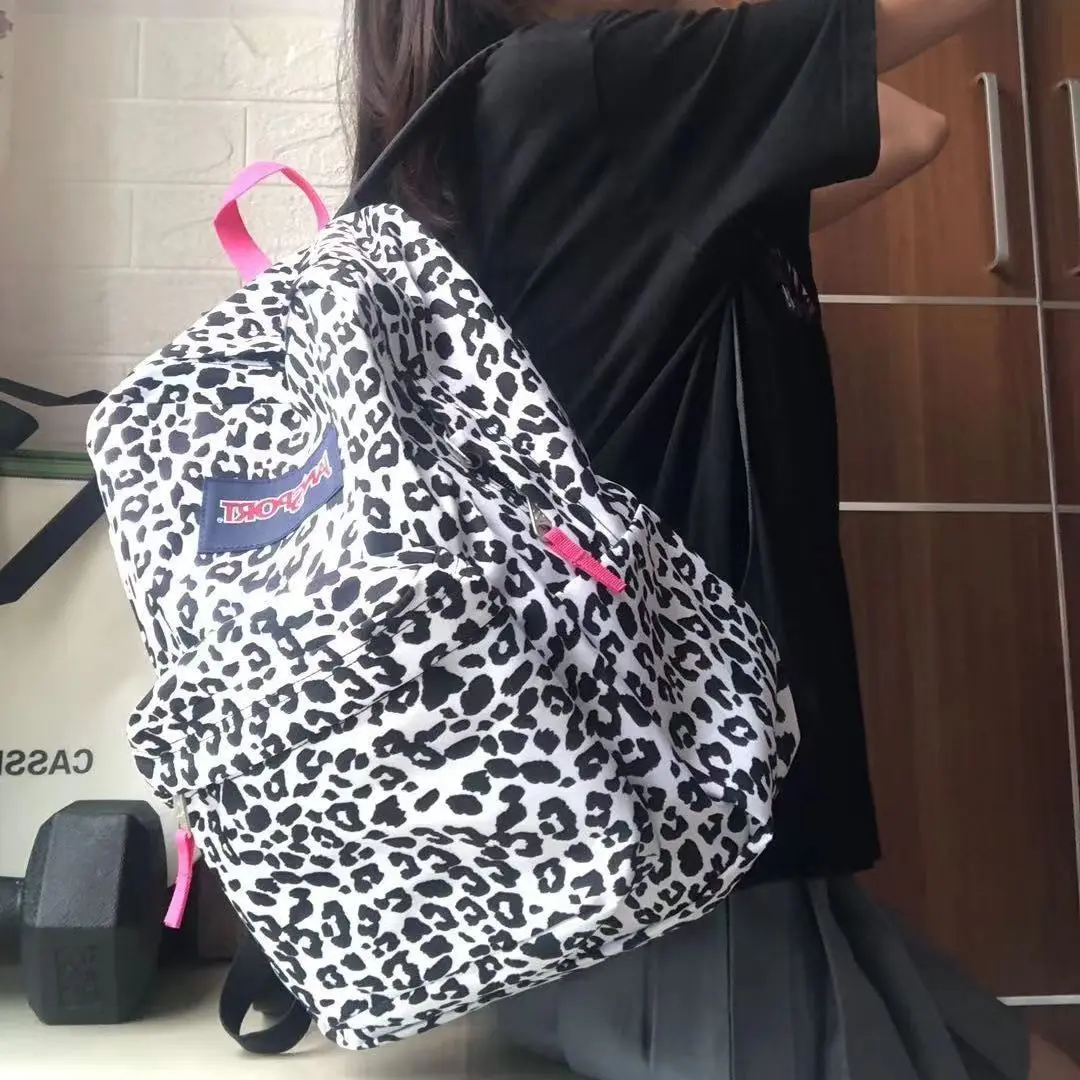 Instagram aesthetic printed backpack, large capacity Oxford fabric school bag, unisex teen student bookbag, lightweight casual everyday travel laptop backpack, multiple patterns available