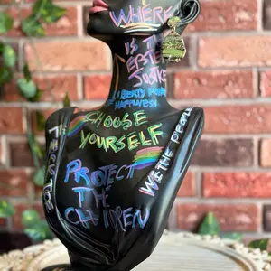 “Choke on your vomit and die you racist mubber fubber” Earings