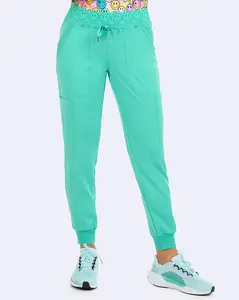 Ava Therese Smiley Jogger Scrub Pants