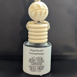 Gardenia Scented Car Diffuser with Instructions and Mesh Bag