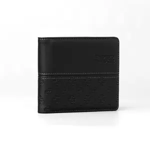 UNDER THINKER Amour RFID Wallet for Men, Slim Faux Leather Bifold Wallet with 6 Card Slots and Gift Box