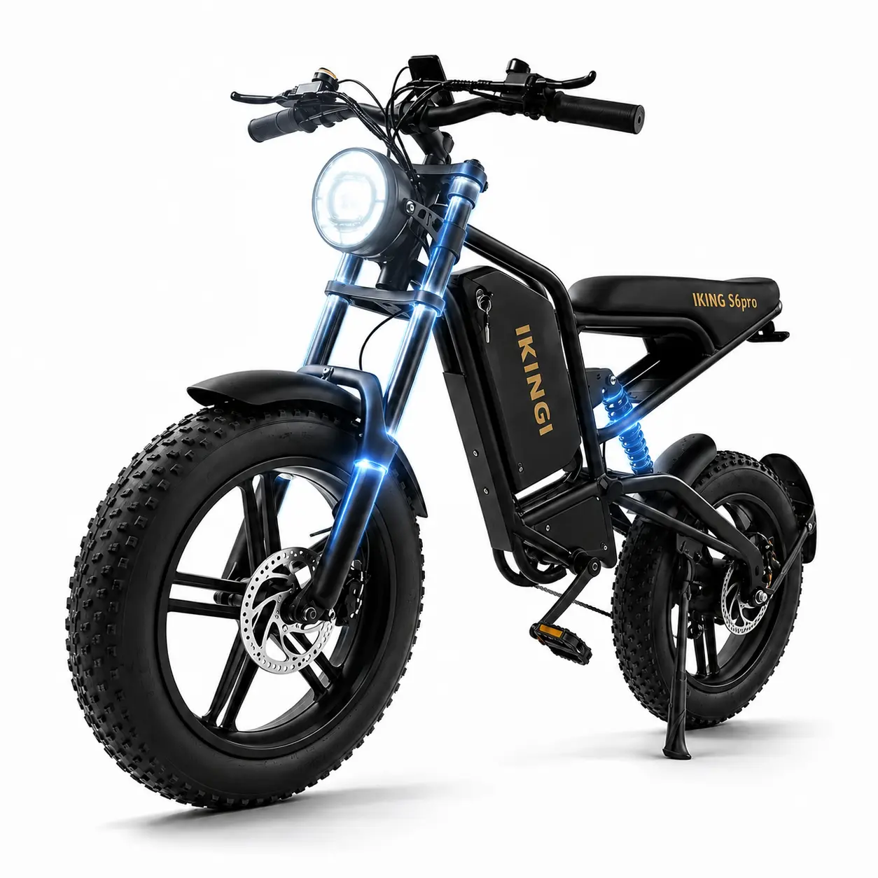 1500W Motor Ebike for Adults - 60V22Ah Removable Battery, Full Suspension, 20-Inch All-Terrain Fat Tires, 35MPH Top Speed, 50 Mi Range, LED Headlights, UL2849 Certified, Ideal for Cycling & Outdoor Rides, Ebikes