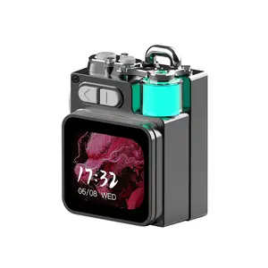 Mini Bluetooth-compatible Speaker, Multi-Functional Touch Control LCD Color Screen, Elegant Design Perfect Gift, TF Card Slot Available