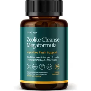 Etta Vita | Premium Liver & Gut Health Support Formula with Glutathione, NAC, Milk Thistle, Chlorella, Spirulina, ALA, Cilantro, Noni & Shilajit – Supports Energy & Overall Wellness