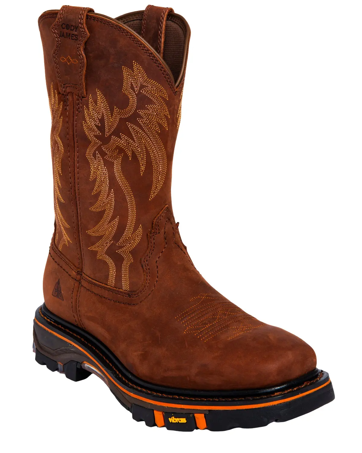 Cody James Men's Men'S 11" Decimator Western Work Boot Soft Toe - Dbp-0-A