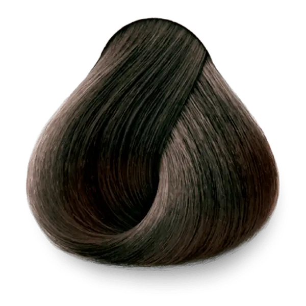 KUUL Permanent Hair Color Cream - 4 Medium Brown (Cafe Castaño) Ammonia-Free Haircare Hairdye with Collagen & UV Filter, 3.04oz Brown Hair Colors