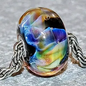 Ghoti Bubbles - glass lampwork bead