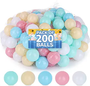 High Bounce Balls for Kids, Set of 200 Bouncing Balls