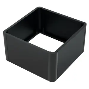 Durable Metal Flower Pot Spacious Rectangular Raised Garden Bed Planter – Durable Metal Flower Pot – No-Bottom Design – Ideal for Vegetables, Herbs, Flowers – Appropriate for Patio, Backyard, Indoor & Outdoor
