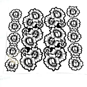 Henna Stencils for Temporary Tattoos - Single Item with Backhand and Finger Designs, All