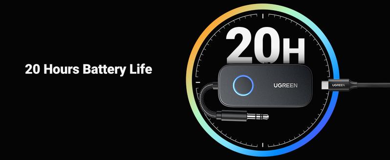 UGREEN Bluetooth 5.2 3.5mm Audio Transmitter/Receiver Adapter for Airpods or Headphones, for Flight, TV, Car Stereo, MP3 Headset Microphone-TikTokShopBlackFriday ,TikTokShopHolidayHaul UGREEN Bluetooth 5.2 3.5mm Audio Transmitter/Receiver Adapter for Airpods or Headphones, for Flight, TV, Car Stereo, MP3 Headset Microphone-TikTokShopBlackFriday ,TikTokShopHolidayHaul