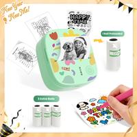 1 Printer(Green)+3 Rolls of Label