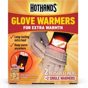 HotHands Glove Warmers - Stretchy and Comfortable, Built in Pockets for HotHands Hand Warmers - Easy to Use and Convenient to Wear