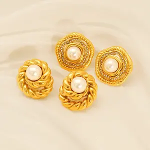 VEVE Romantic & Protective Earrings | Evil Eye, Pearl & Floral Styles | Tarnish-Free 18k Gold