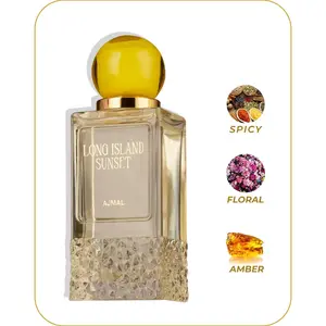 Ajmal Long Island Sunset Perfume - Elegant Fragrance in a Classic Design for a Luxurious Everyday Experience