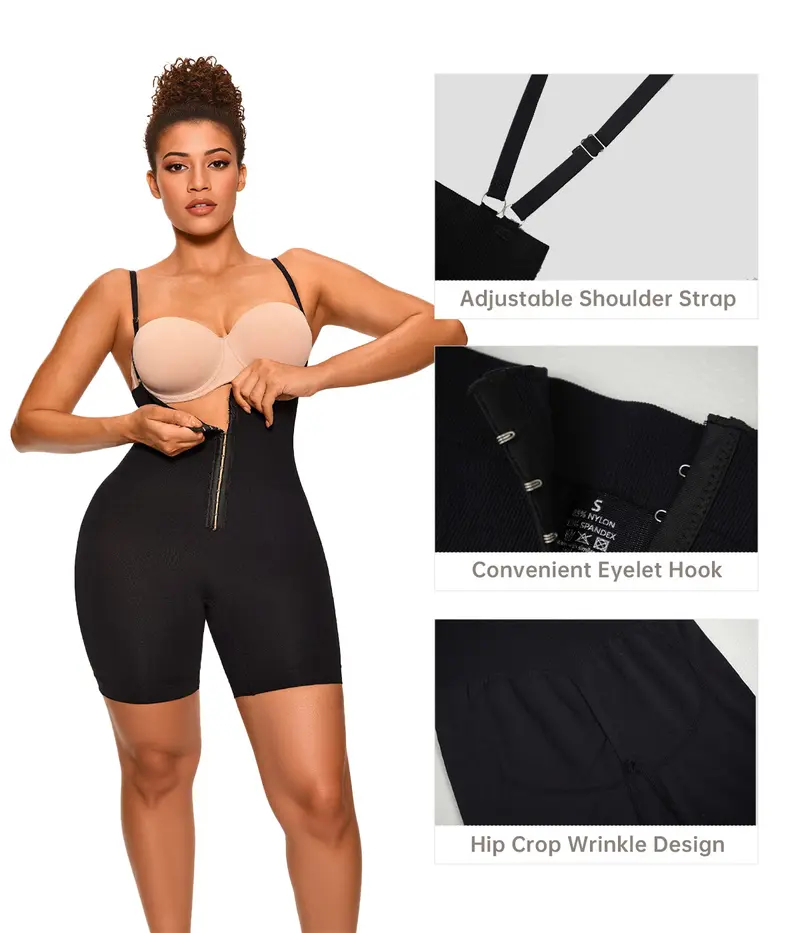 Product Introduction of VVL Christmas Holiday Haul High Waist Shapewear Shorts with Hook and Eye Closure - Featuring Adjustable Comfort Tummy Control Fajas Womenswear 17