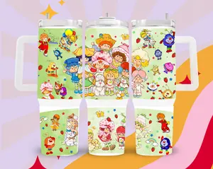 Strawberry and friends 40oz tumbler
